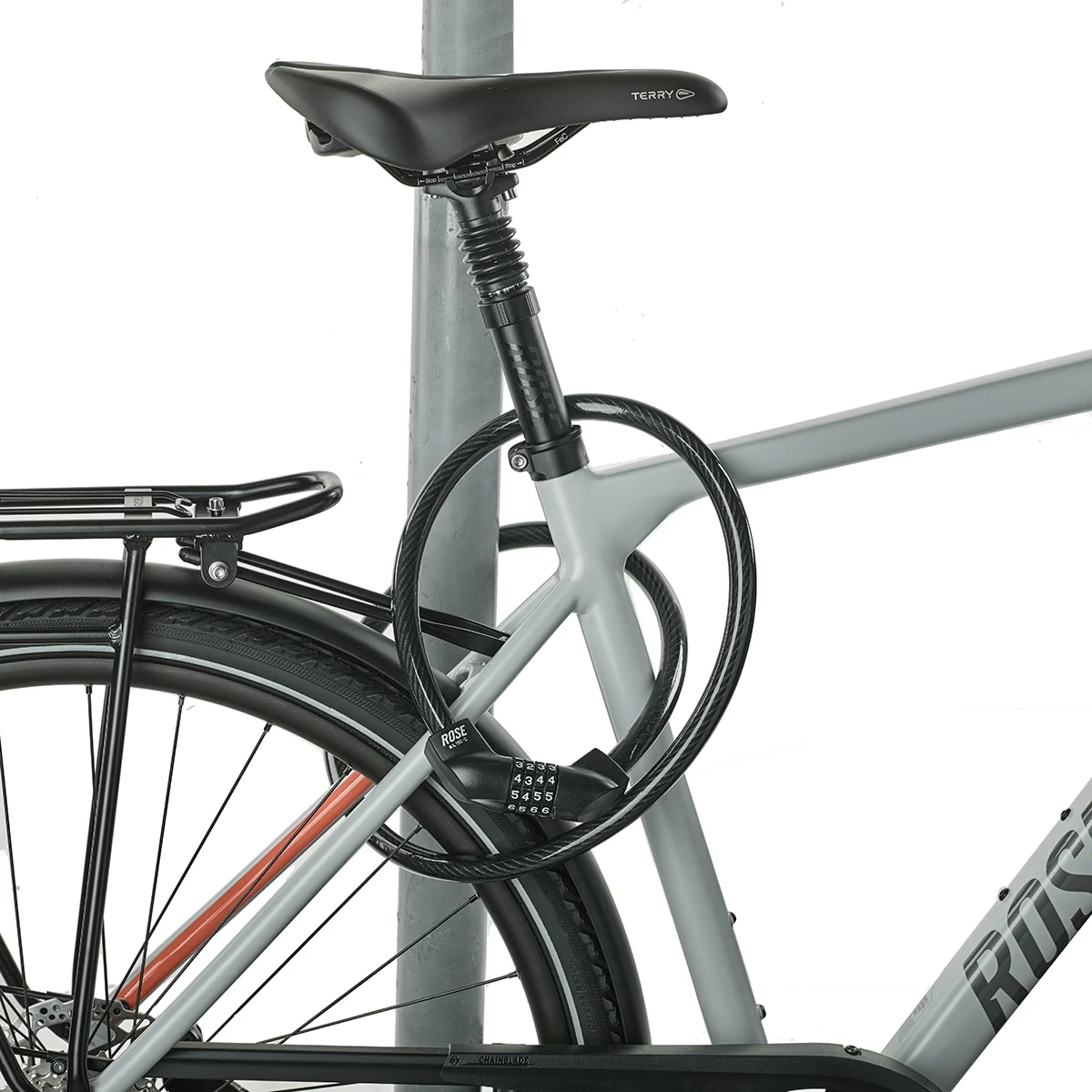 Rose LOCKMAXX KL 150-C Cable Lock 6 Rose LOCKMAXX KL 150-C Cable Lock - Billede 4