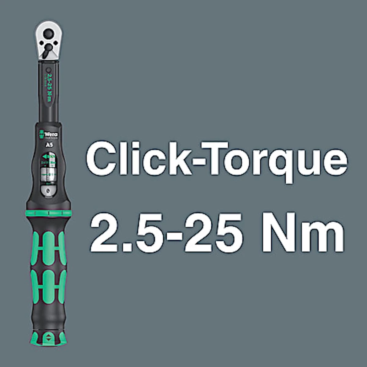 Wera BICYCLE SET TORQUE 1 Wrench With Reversible Ratchet, 16-piece (2.5-25 Nm, ¼" Bit Socket Set) 4 Wera BICYCLE SET TORQUE 1 Wrench With Reversible Ratchet, 16-piece (2.5-25 Nm, ¼" Bit Socket Set) - Billede 2