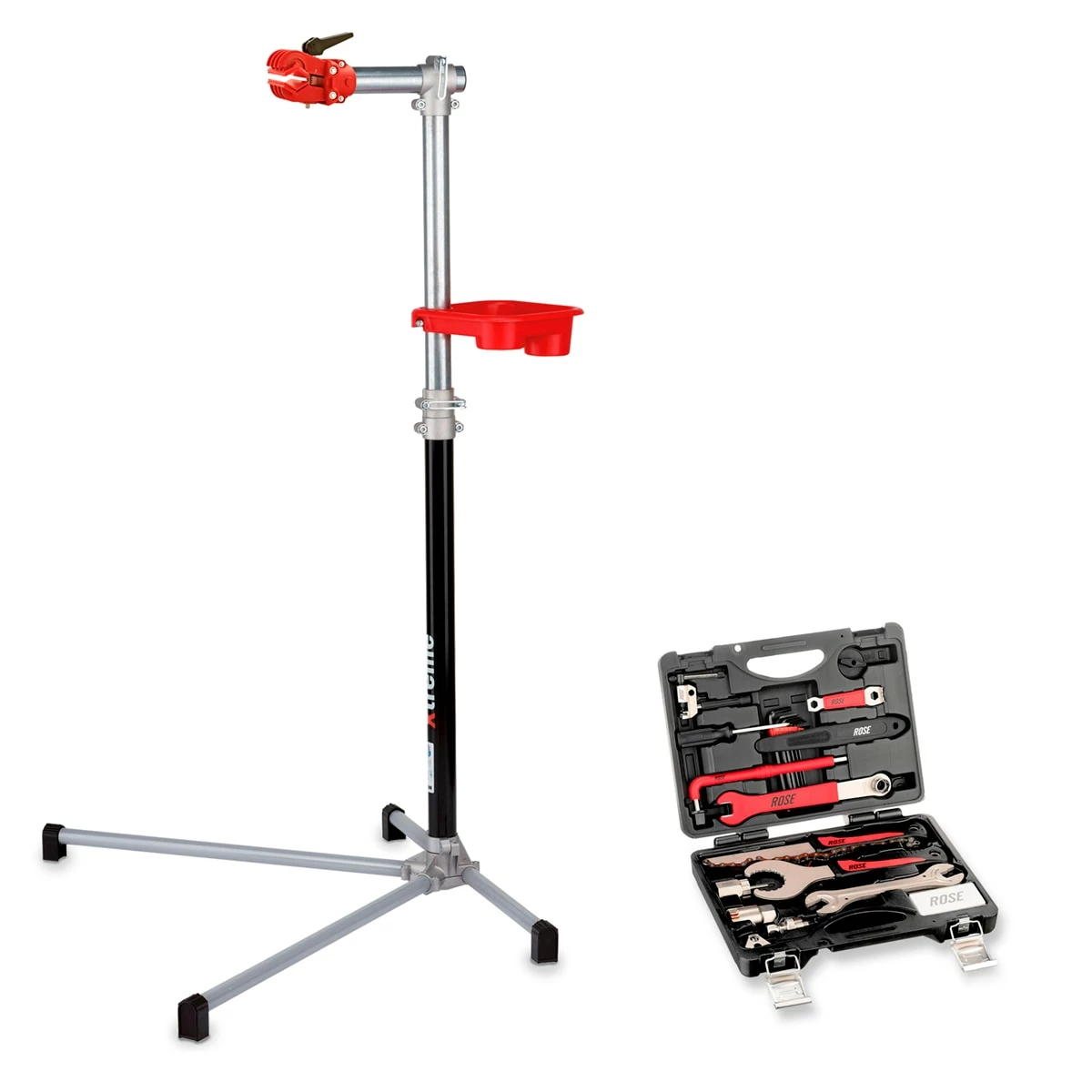 Rose S 1300 Workstand + All2gether Tool Box 3 Rose S 1300 Workstand + All2gether Tool Box