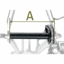 ICETOOLZ Chain Master Transport Axle